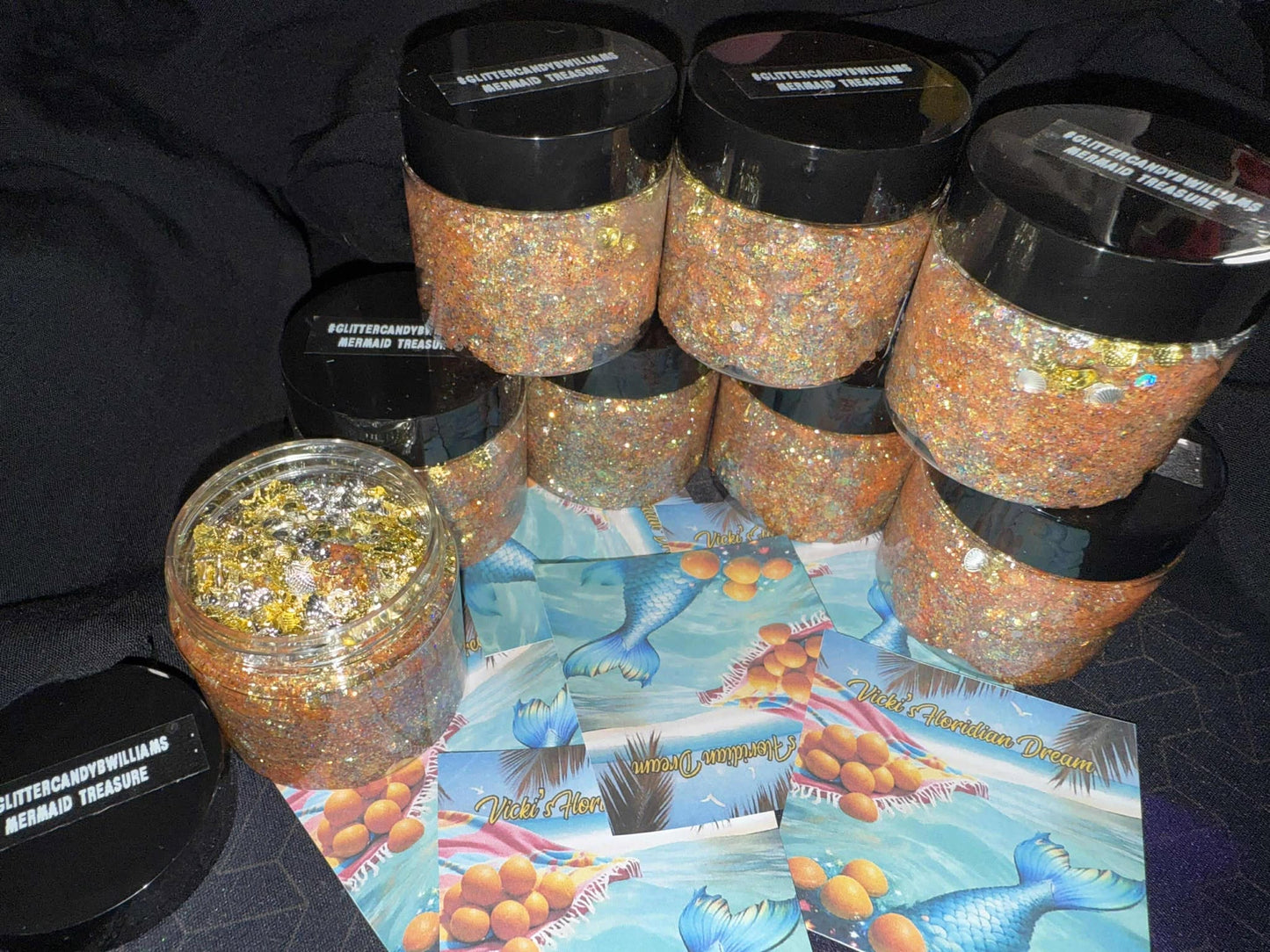 Mermaid Treasure Hair & Body Glitter Gel