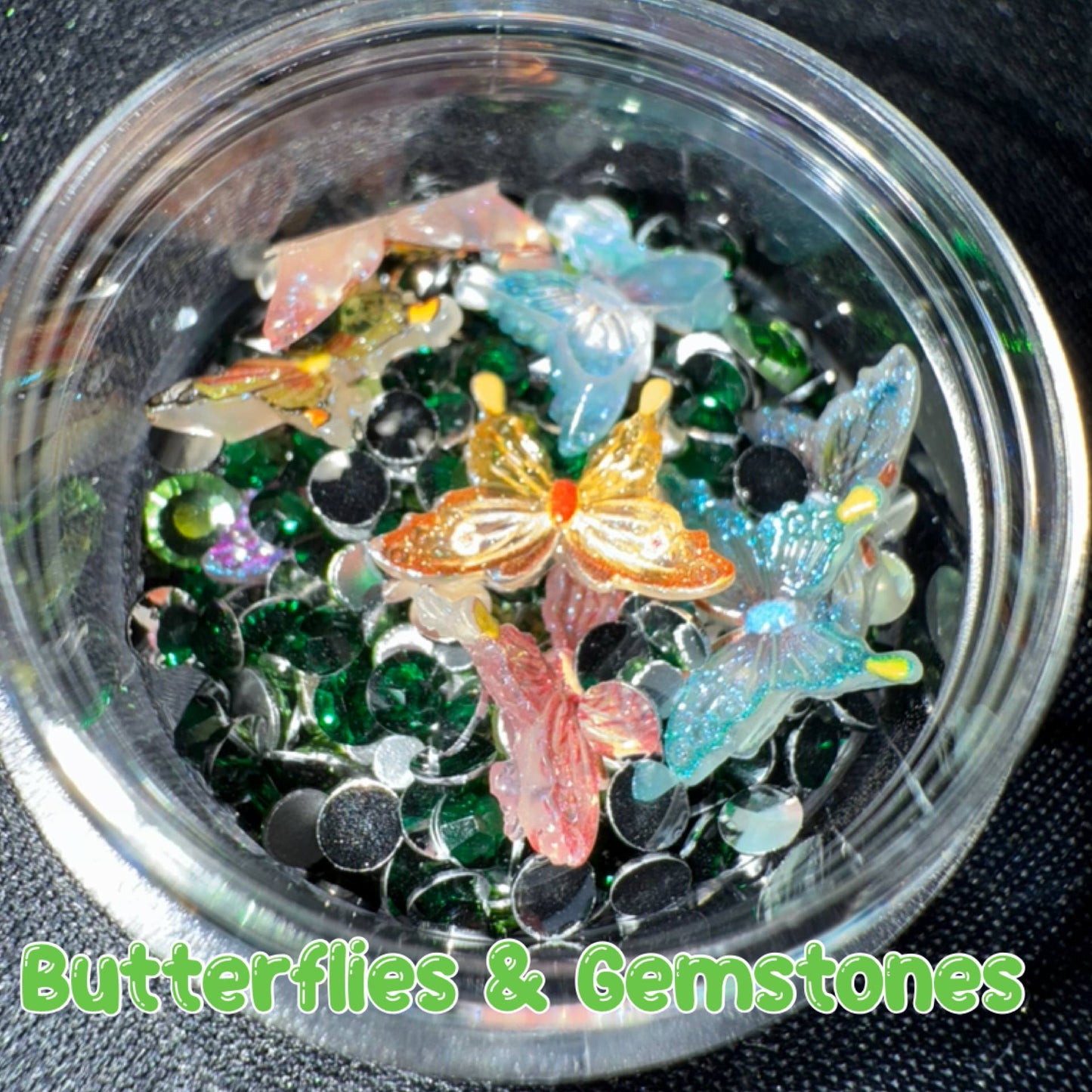 Enchanted Garden Glitter Stack