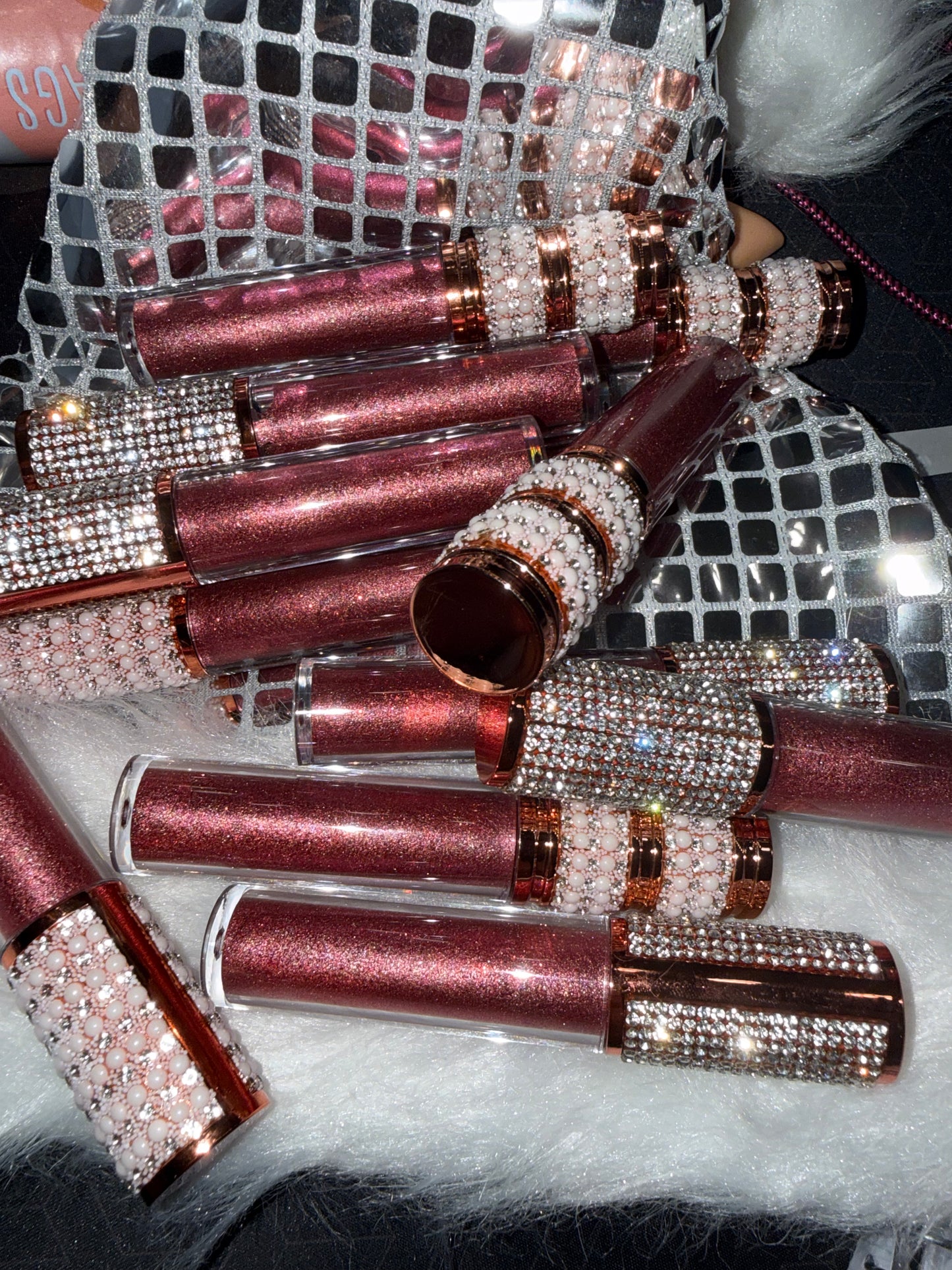 Mrs Claus Glitter Metallic Lippie