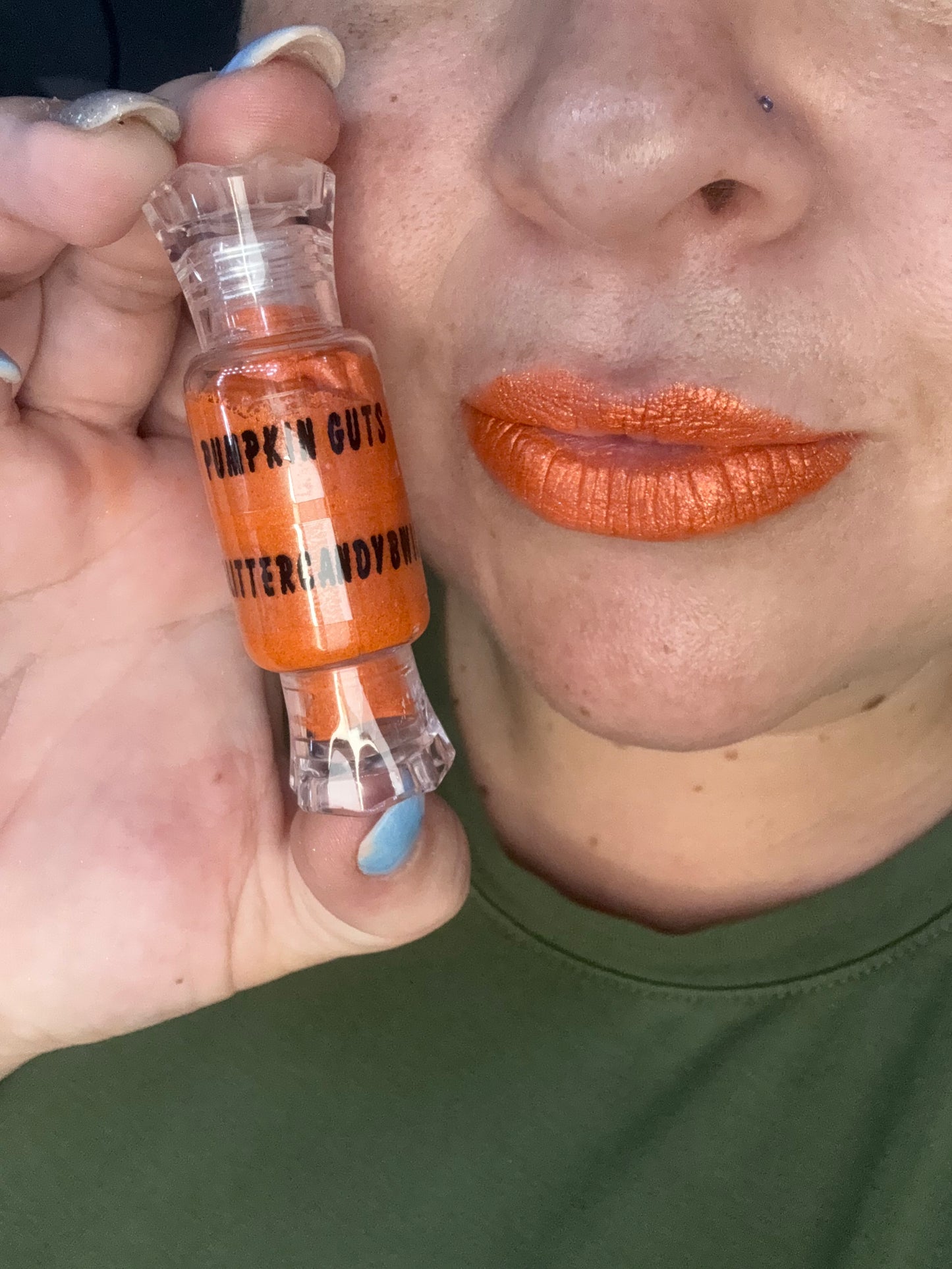 Pumpkin Guts Plump Matte Lippie