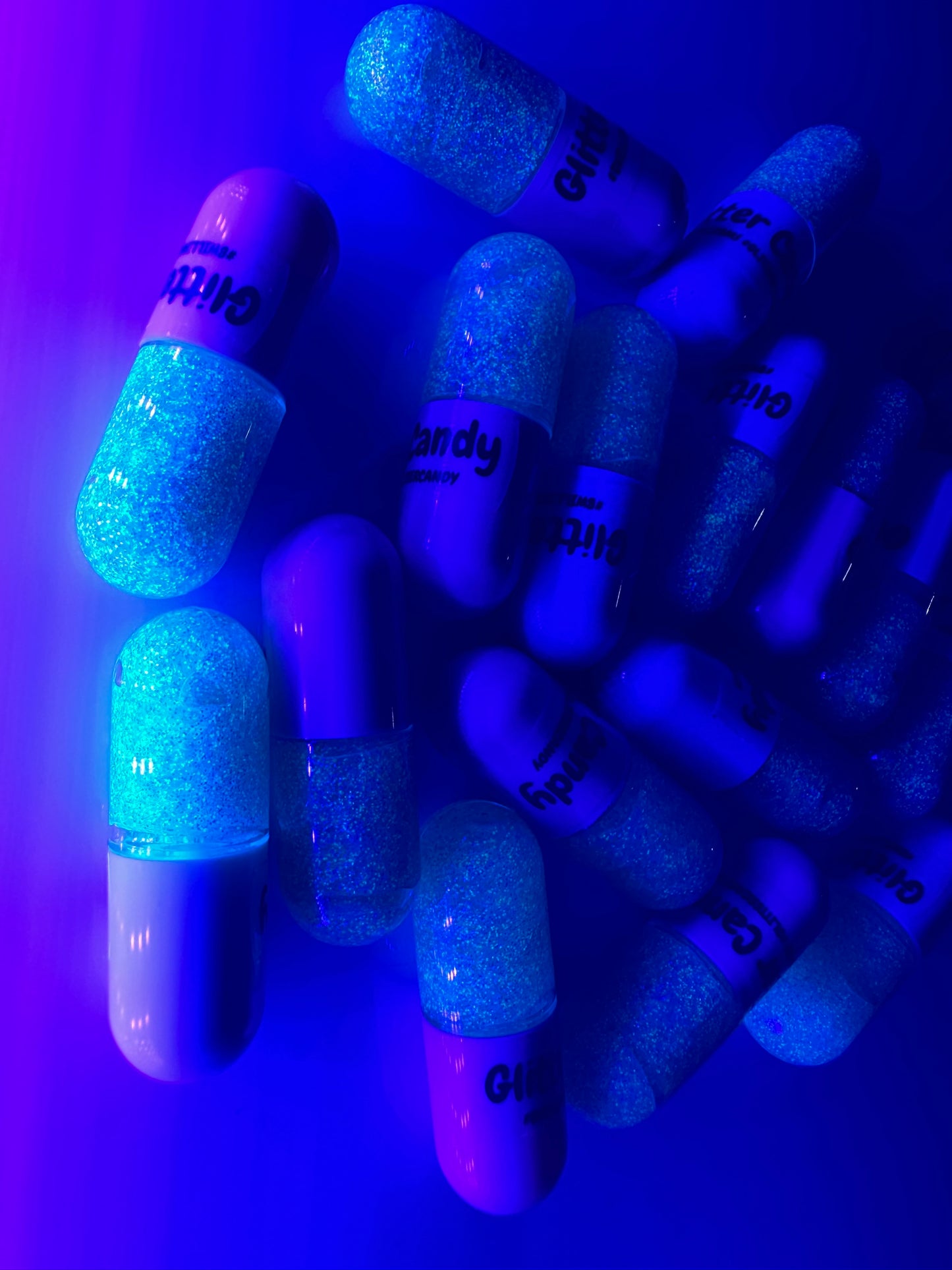 Peyton’s Glittery Radioactive Rave UV Pill