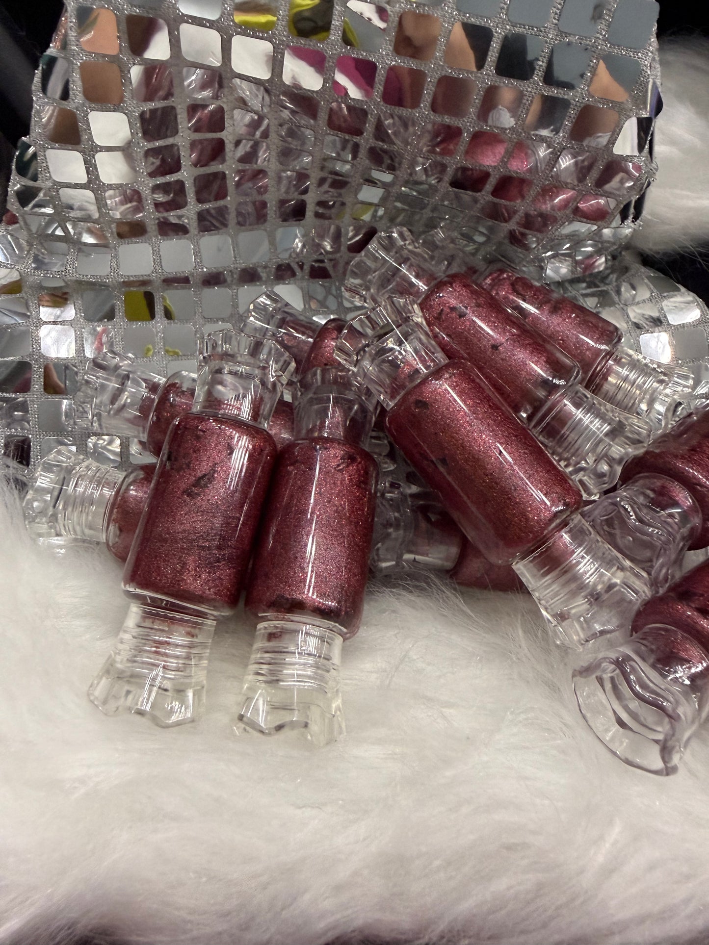 Mrs Claus Metallic Glitter Lippie-SML