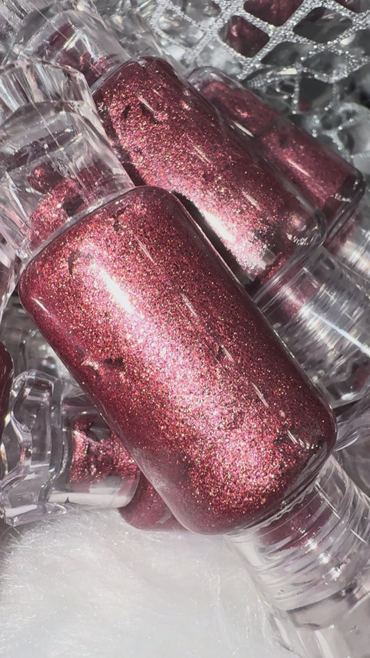 Mrs Claus Metallic Glitter Lippie-SML